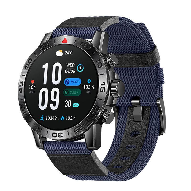 Bluetooth Calling Smart Watch Music Playback Heart Rate Blood Pressure Multi-sports Waterproof Smart Watch - Aaryan Malik اريان مالك