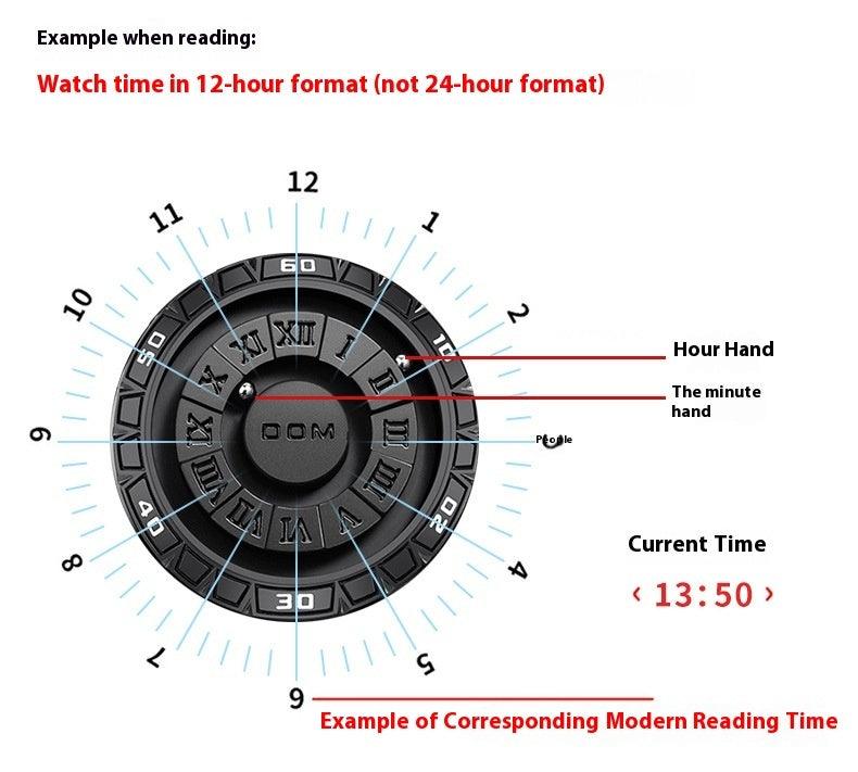 Personalized Creative Magnetic Suspension Waterproof Watch - Aaryan Malik اريان مالك