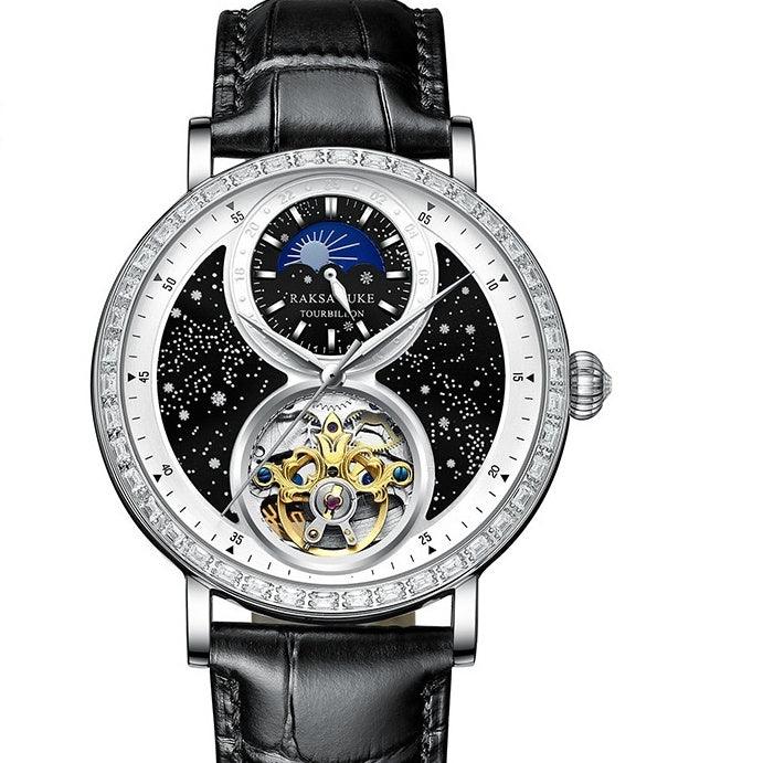 Automatic Mechanical Watch Young Men's Business All-Match Sports Watch Waterproof - Aaryan Malik اريان مالك