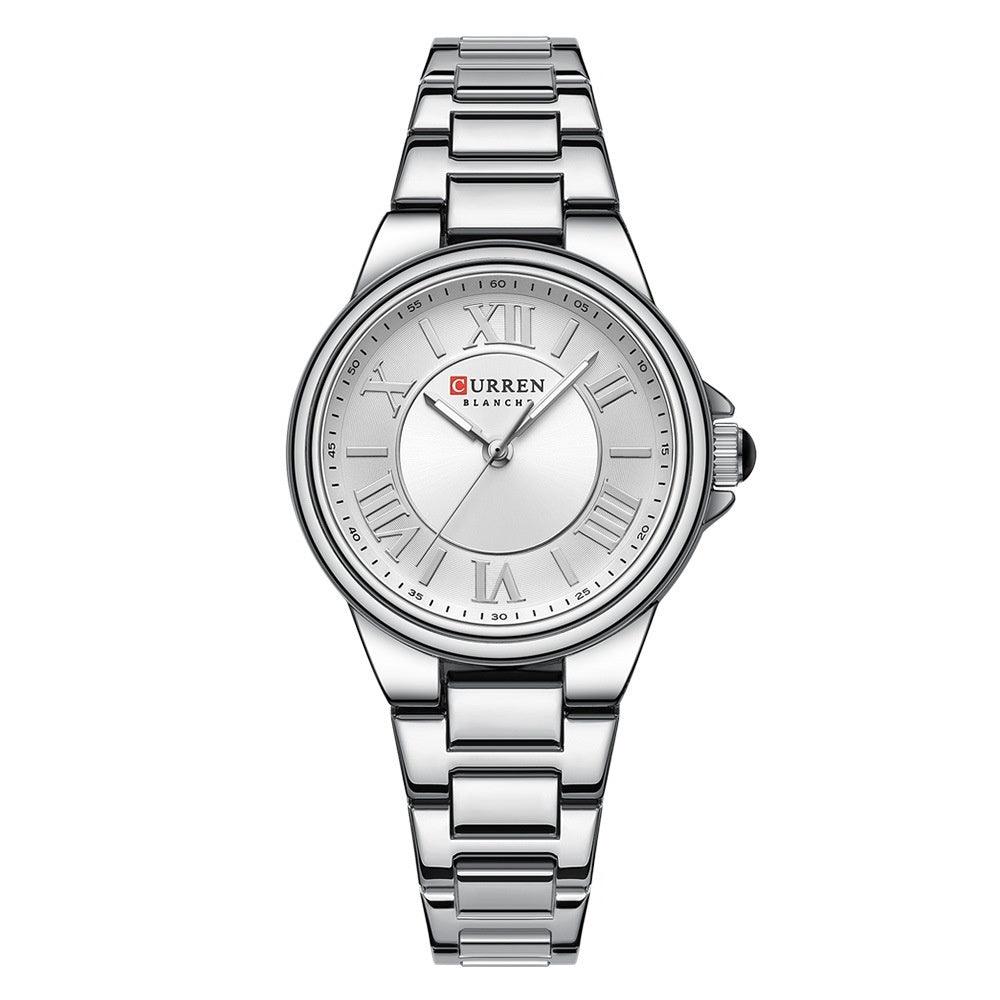 Women's Fashion Clock Steel Belt Watch - Aaryan Malik اريان مالك