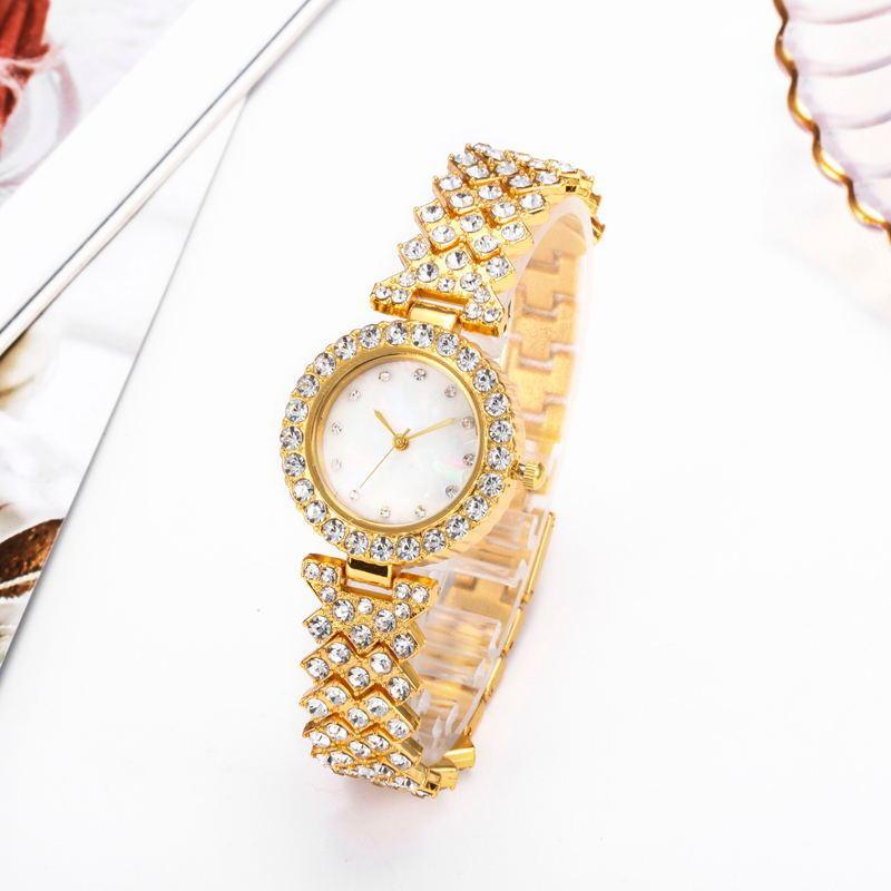 Fashion Simple Women's Quartz Watch Diamond Alloy - Aaryan Malik اريان مالك