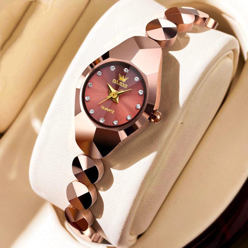 Bracelet Ceramic Tungsten Steel Quartz Watch - Aaryan Malik اريان مالك