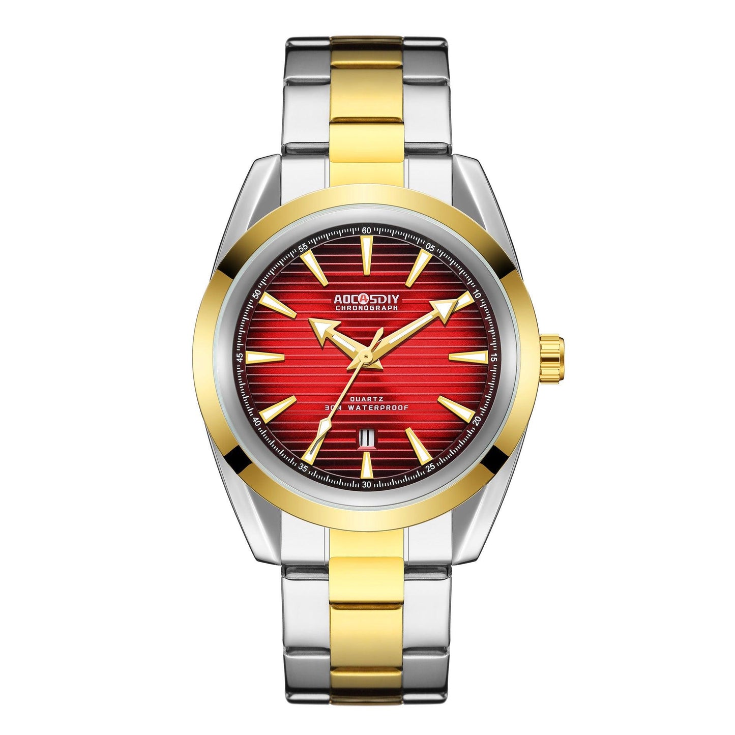 Men's Watch Business Classic Quartz Watch Luminous Waterproof - Aaryan Malik اريان مالك