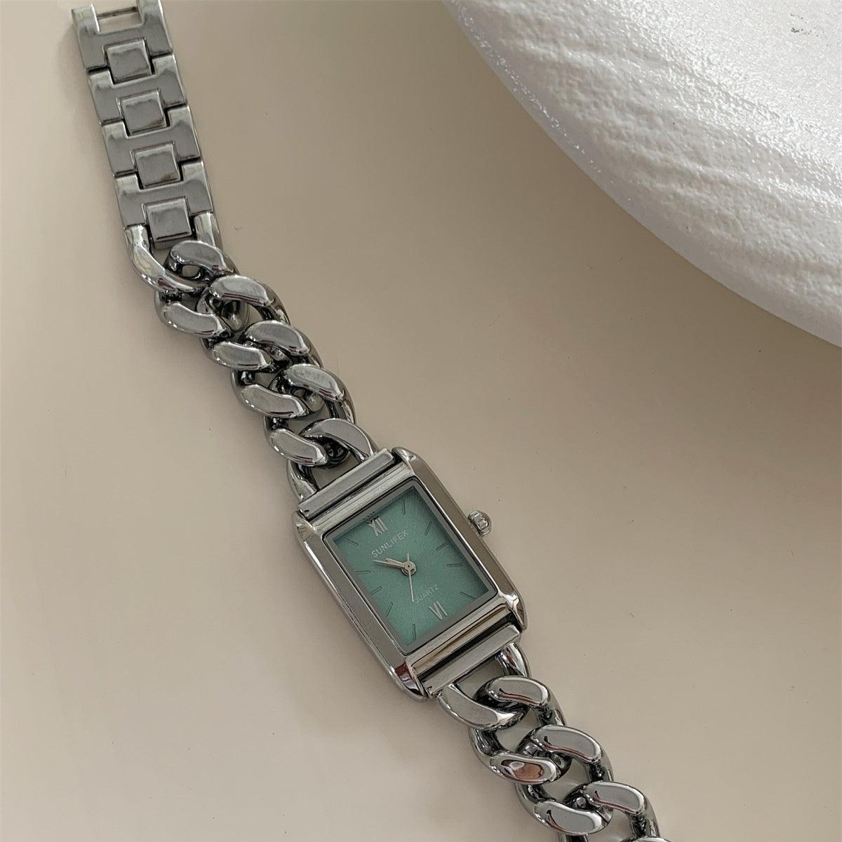 Classic Simple Design Chain Watch Female - Aaryan Malik اريان مالك