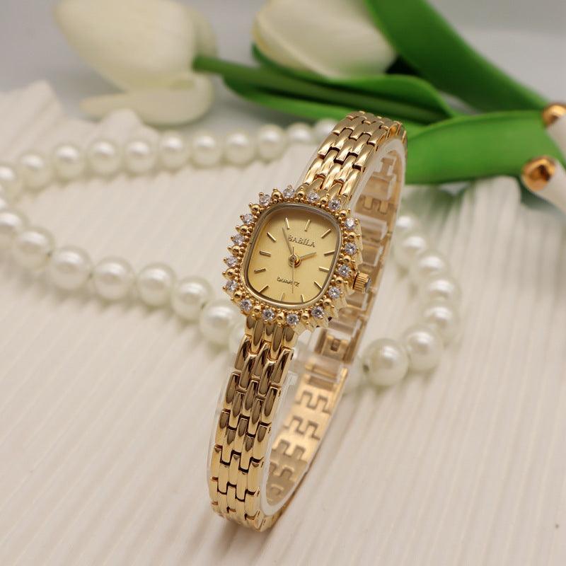 Octagonal Diamond Casual Cool Chain Watch English Watch Wholesale - Aaryan Malik اريان مالك