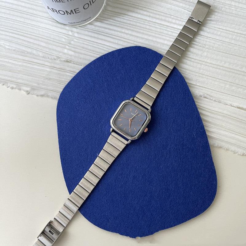 Women's Silver Bamboo Strap Watch - Aaryan Malik اريان مالك