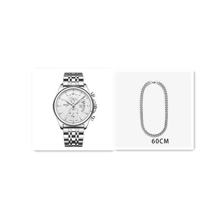 Multifunctional Luminous Men's Waterproof Quartz Watch - Aaryan Malik اريان مالك