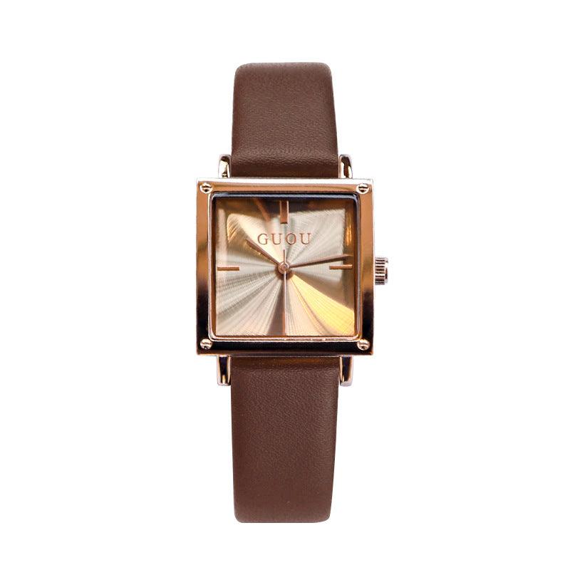 Retro Simple Waterproof Fashion Women's Watch - Aaryan Malik اريان مالك