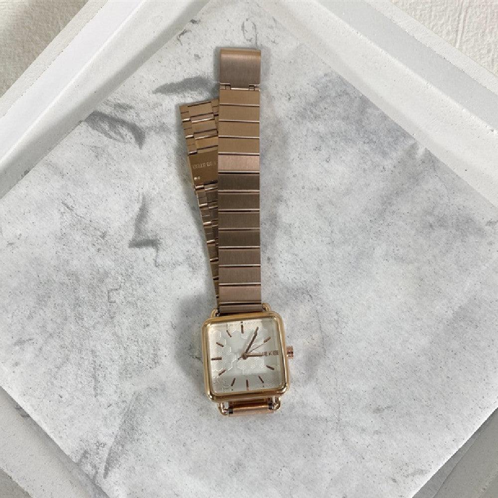 Female Student Square Watch - Aaryan Malik اريان مالك