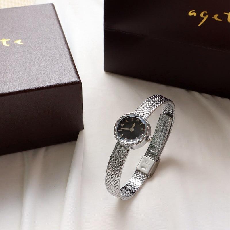 Simple Retro Special Interest Light Luxury Small Gold Women's Watch - Aaryan Malik اريان مالك