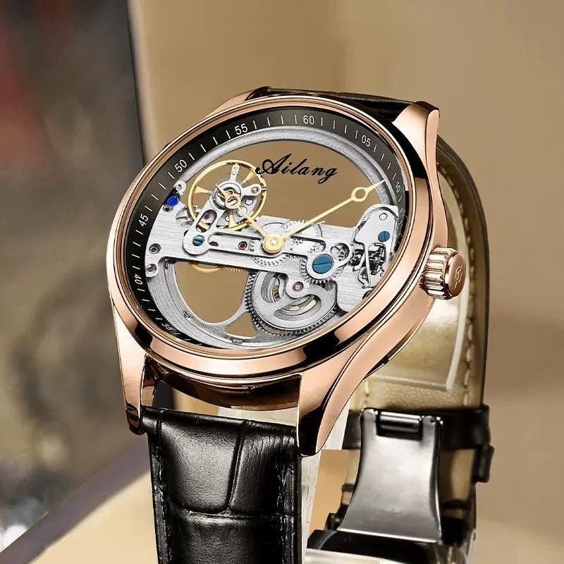 Automatic Hollow Mechanical Watch Generation Hair - Aaryan Malik اريان مالك
