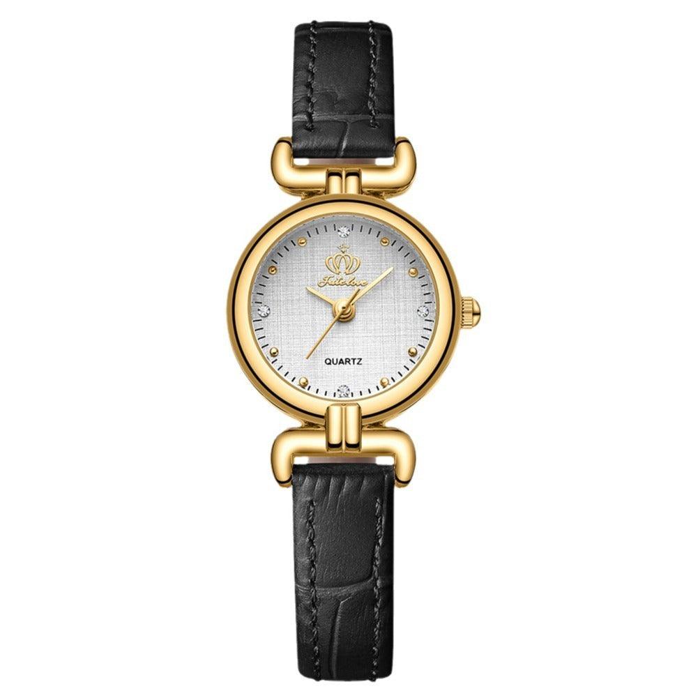 Retro Lightweight Small Kit Exquisite Watch Women's Belt Quartz Watch - Aaryan Malik اريان مالك