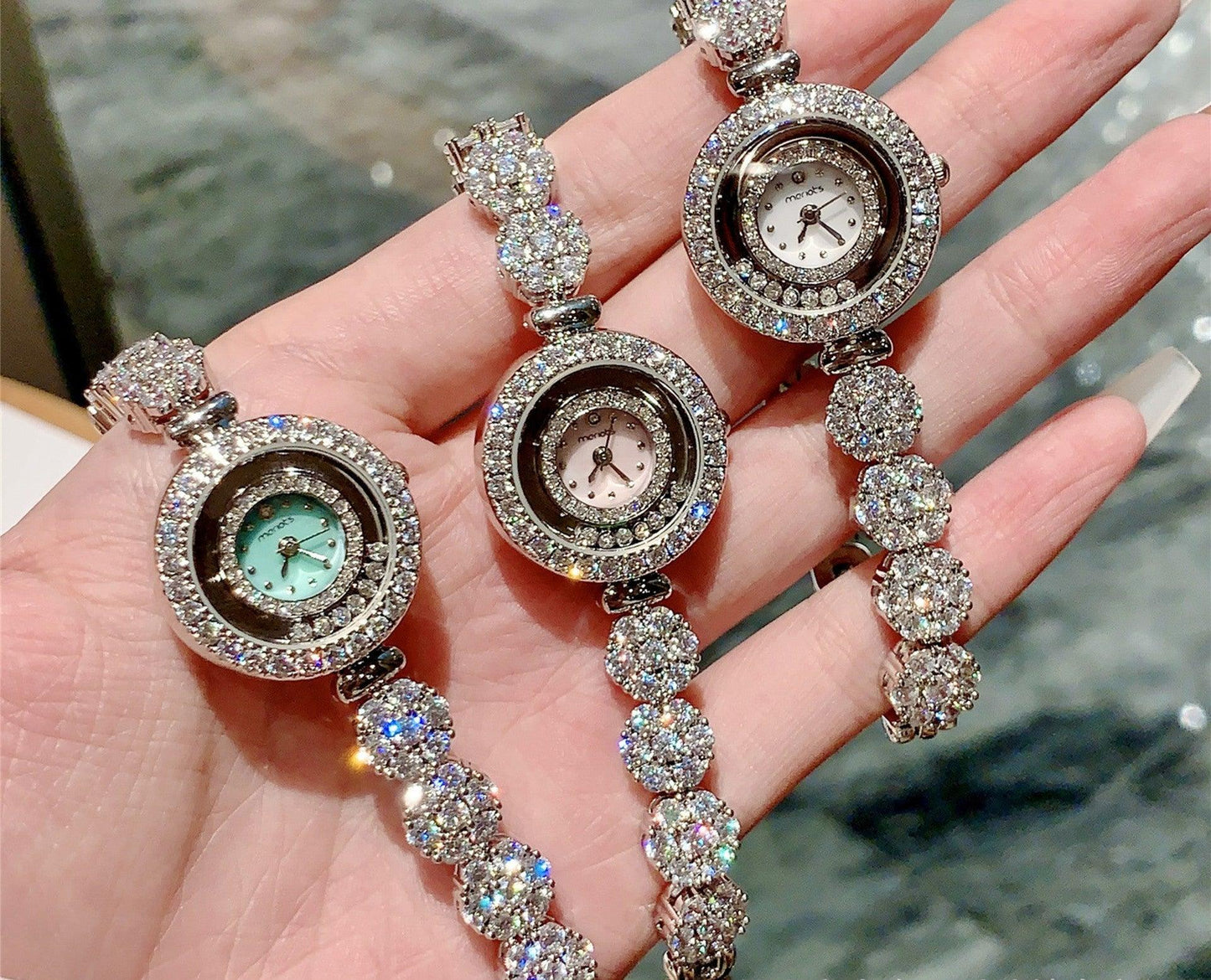 Mermaid Women's Watch Niche Fritillary Face Bracelet - Aaryan Malik اريان مالك