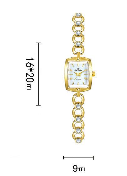 Fashion Quartz Watch Diamond Bracelet - Aaryan Malik اريان مالك