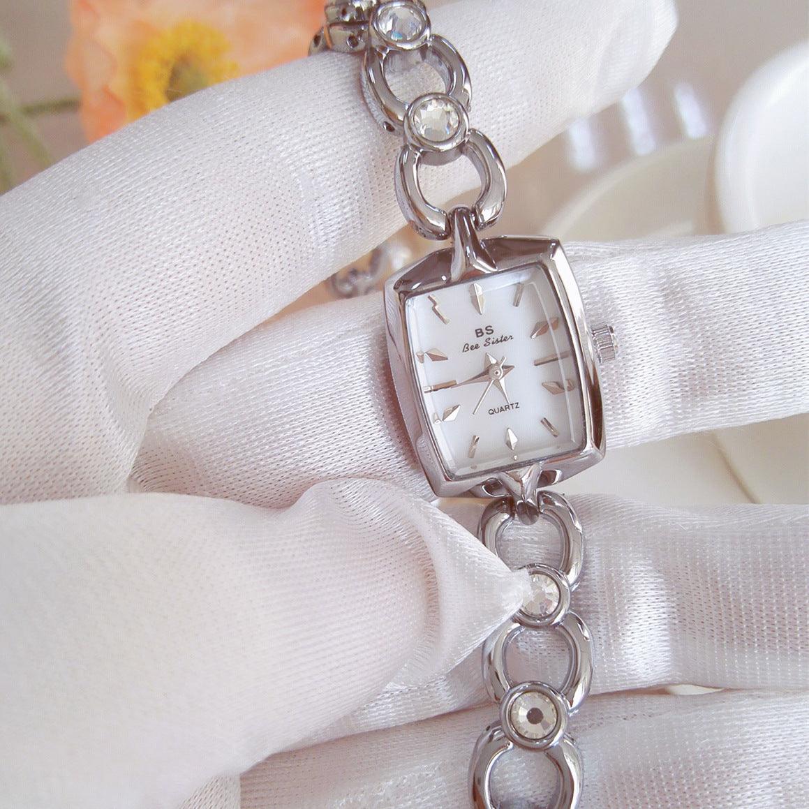 Fashion Quartz Watch Diamond Bracelet - Aaryan Malik اريان مالك