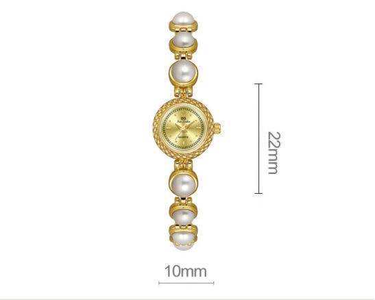 Pearl Bracelet Watch Temperament Women's Watch - Aaryan Malik اريان مالك