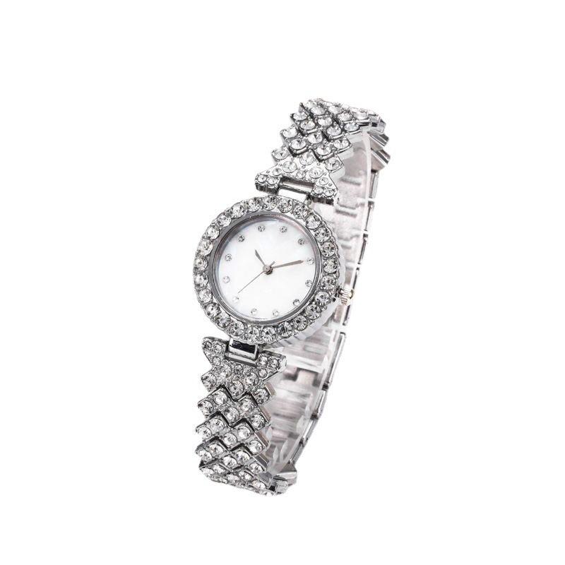 Fashion Simple Women's Quartz Watch Diamond Alloy - Aaryan Malik اريان مالك