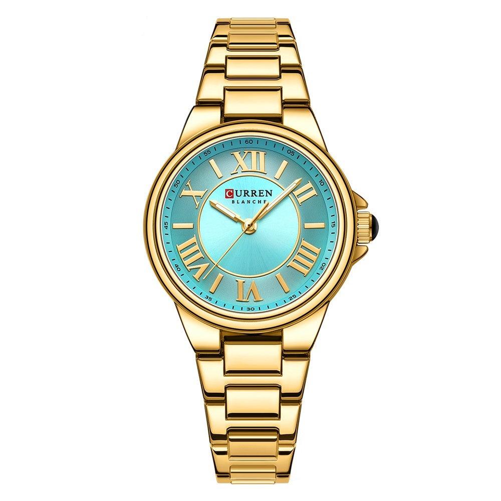 Women's Fashion Clock Steel Belt Watch - Aaryan Malik اريان مالك