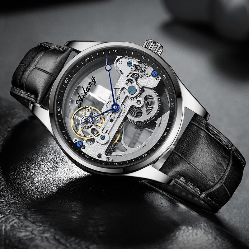 Automatic Hollow Mechanical Watch Generation Hair - Aaryan Malik اريان مالك