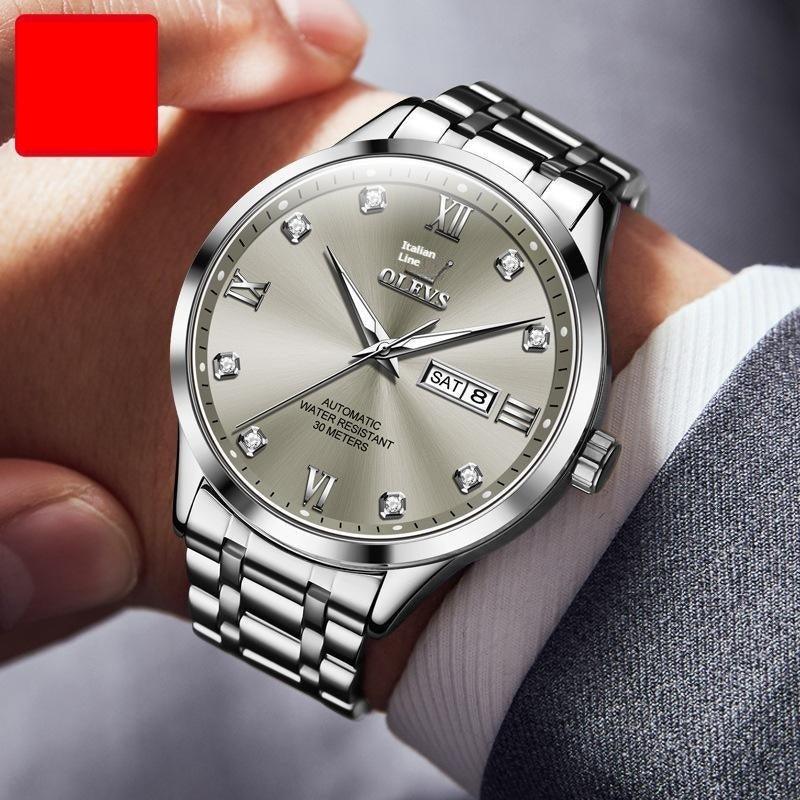 Men's Waterproof Automatic Mechanical Watch - Aaryan Malik اريان مالك