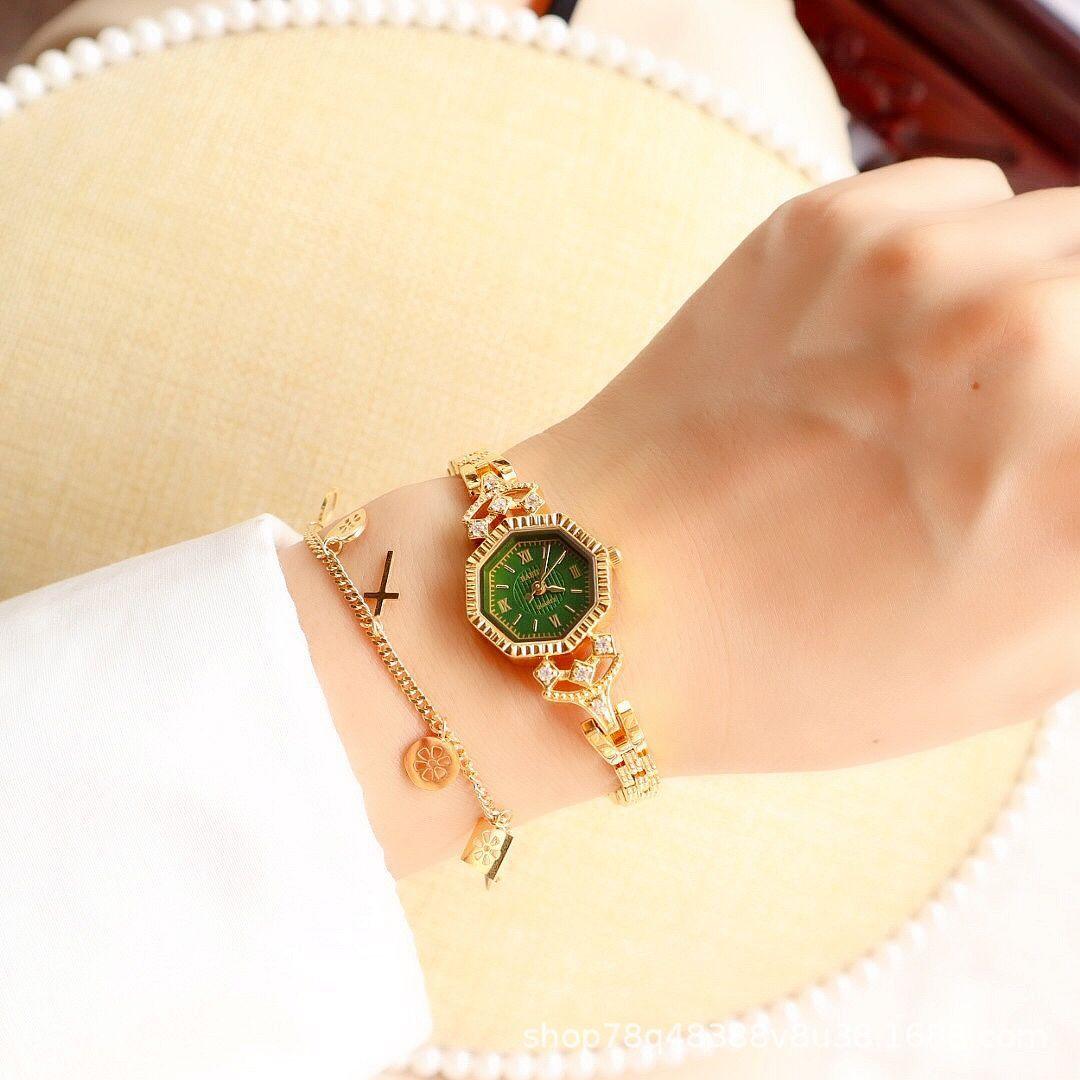 Octagonal Diamond Casual Cool Chain Watch English Watch Wholesale - Aaryan Malik اريان مالك