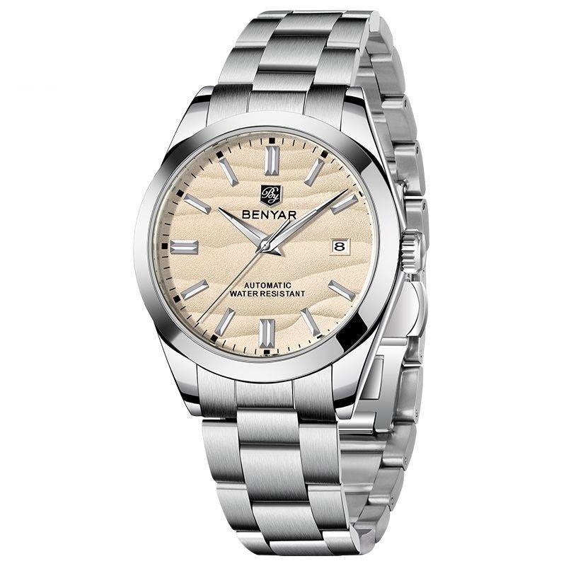 New Simple Fashion Calendar Luminous Men's Mechanical Watch - Aaryan Malik اريان مالك