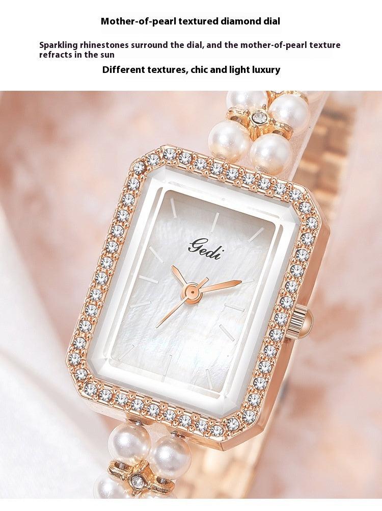 Shell Pearls Women's Creative Quartz Watch - Aaryan Malik اريان مالك