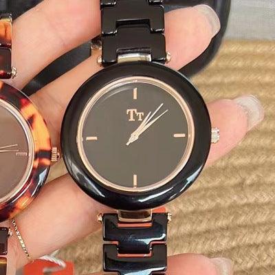 Hawksbill Amber Retro Fashion Saving High Sense Women's Watch - Aaryan Malik اريان مالك