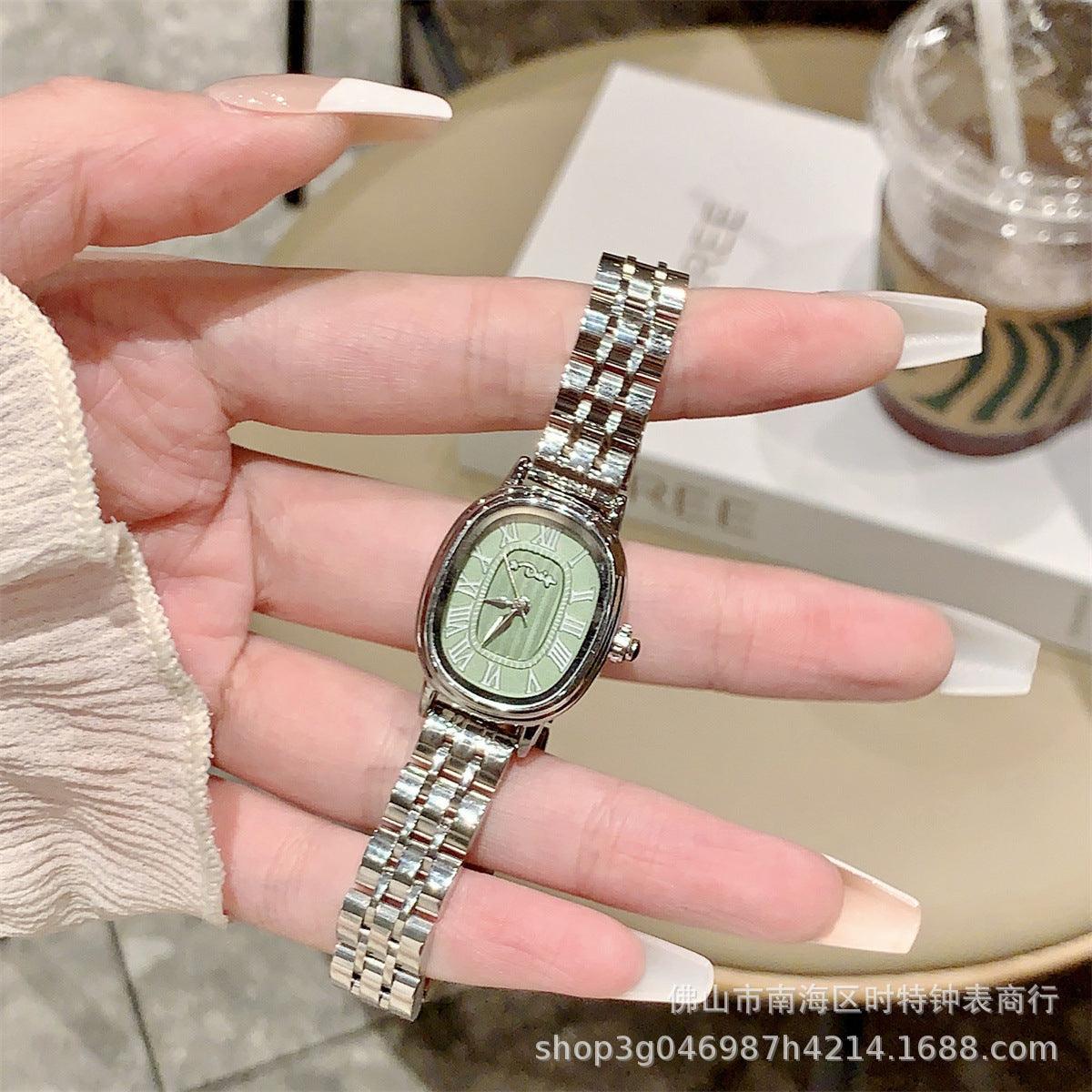 Niche Roman Scale Steel Watch Female - Aaryan Malik اريان مالك