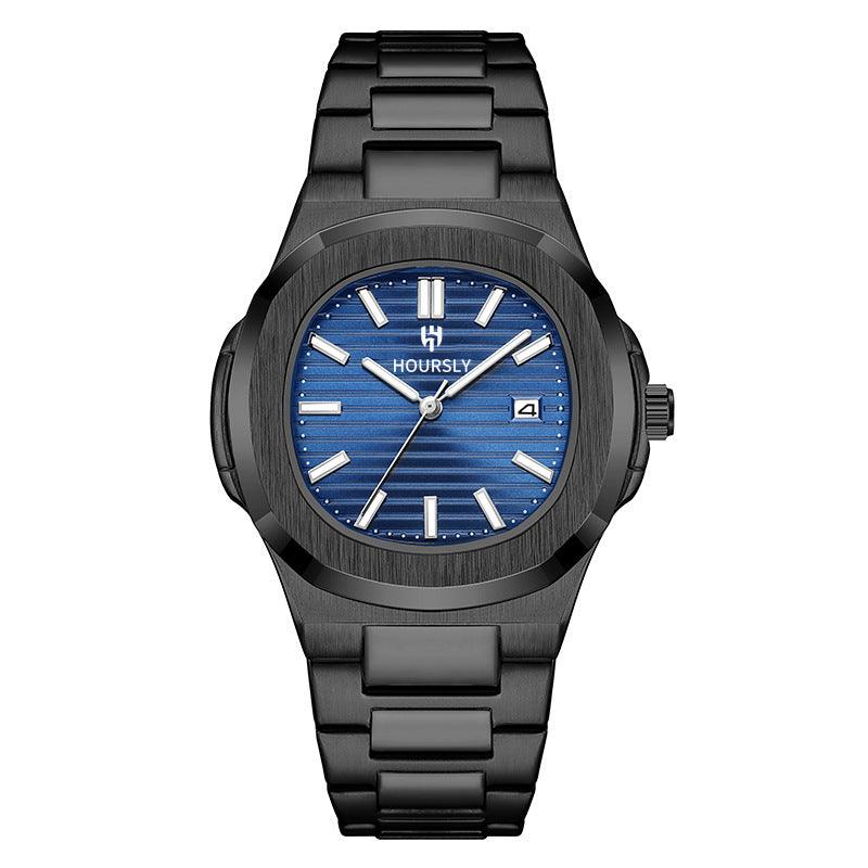 Fashion Premium Business Simplicity Quartz Steel Belt Men's Watch - Aaryan Malik اريان مالك