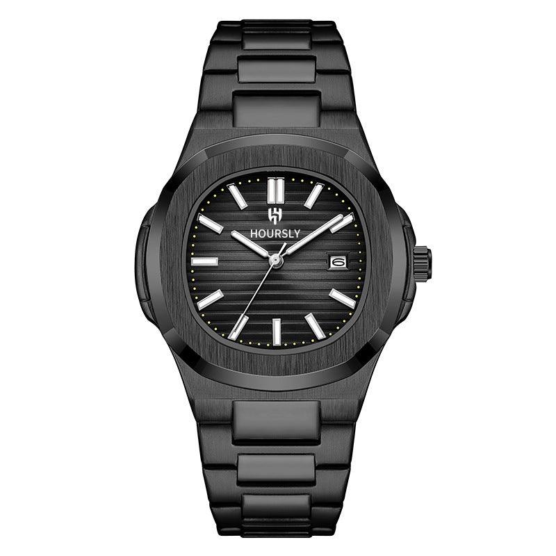 Fashion Premium Business Simplicity Quartz Steel Belt Men's Watch - Aaryan Malik اريان مالك
