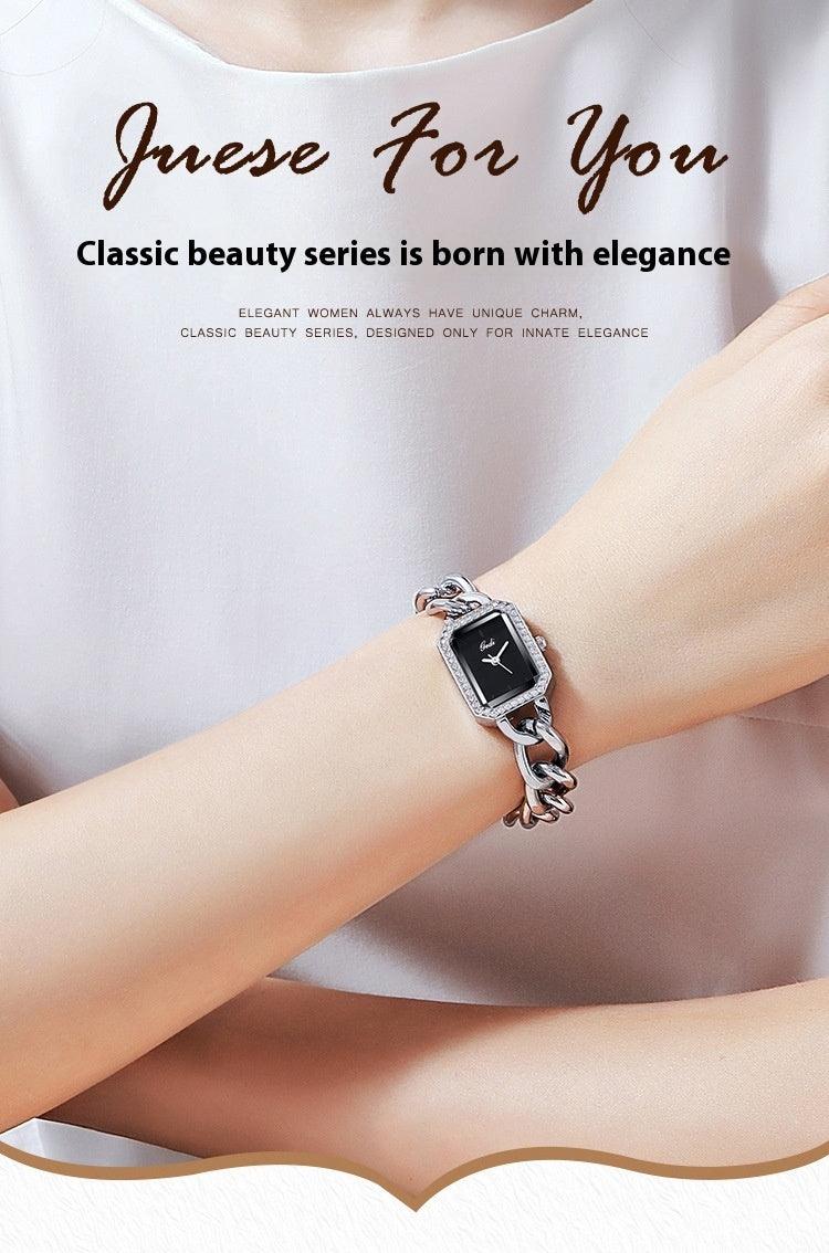 Square Watch Women's Light Luxury And Simplicity Watch - Aaryan Malik اريان مالك