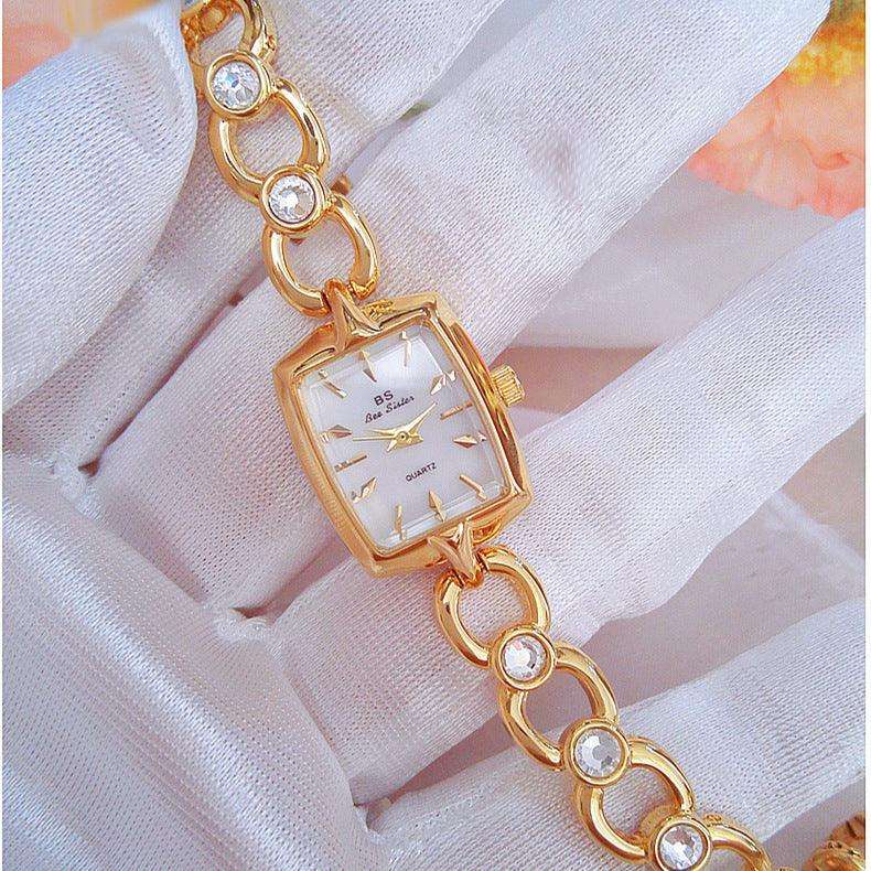 Fashion Quartz Watch Diamond Bracelet - Aaryan Malik اريان مالك