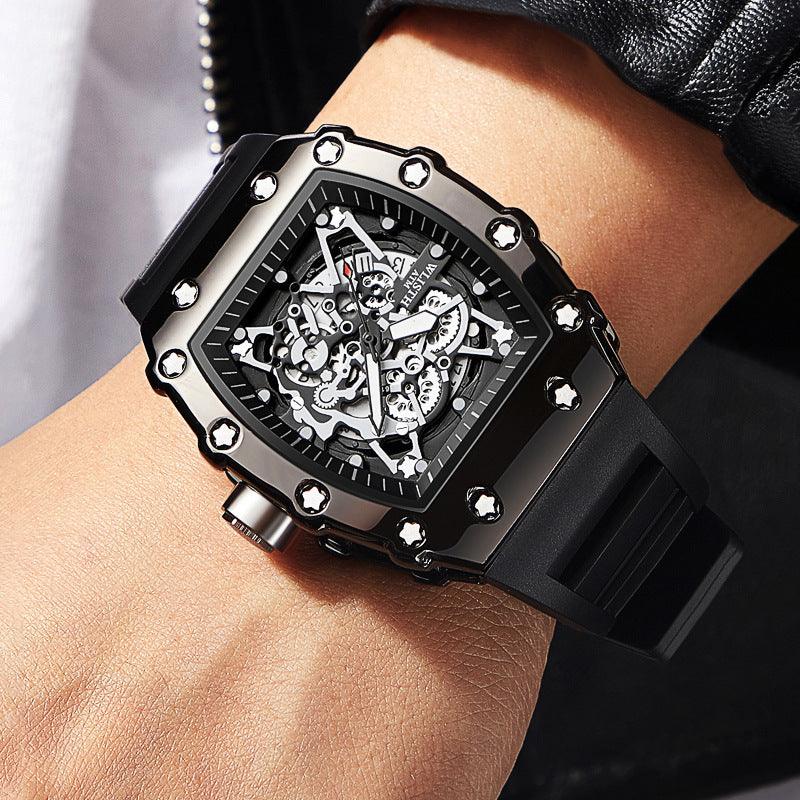 Hollow Sports Luminous Men's Watch - Aaryan Malik اريان مالك