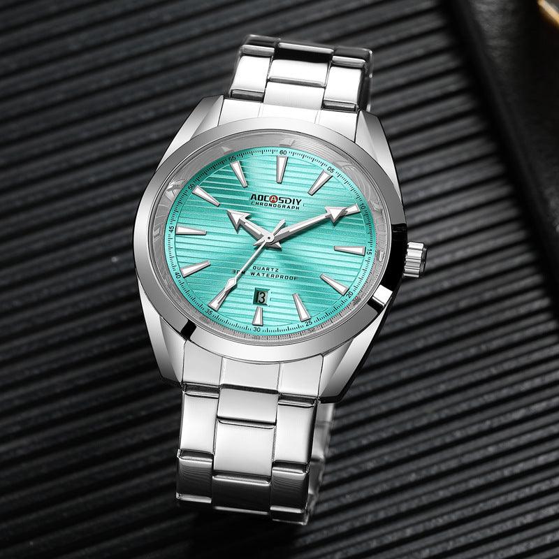 Men's Watch Business Classic Quartz Watch Luminous Waterproof - Aaryan Malik اريان مالك