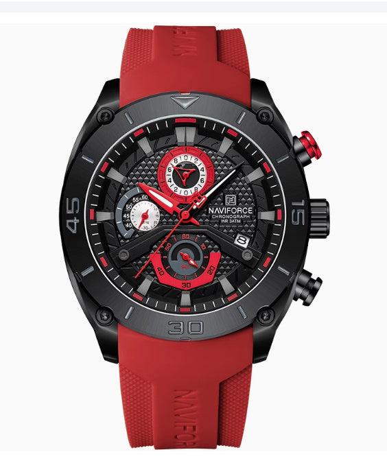New Youth Outdoor Sports And Casual Silicone Band Color Watrproof Watch - Aaryan Malik اريان مالك