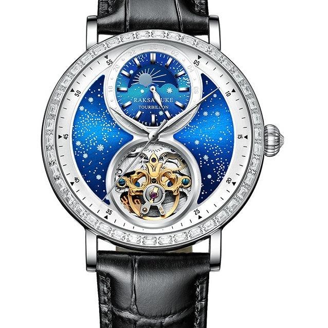 Automatic Mechanical Watch Young Men's Business All-Match Sports Watch Waterproof - Aaryan Malik اريان مالك