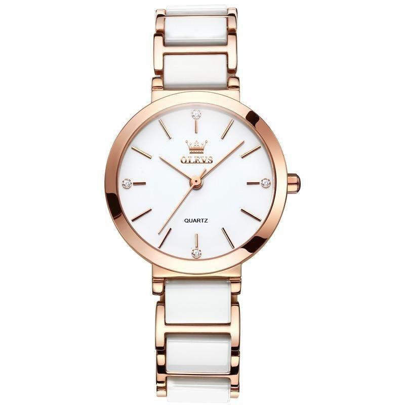 Women's Fashionable Waterproof Original Quartz Movement Niche High-end Watch - Aaryan Malik اريان مالك