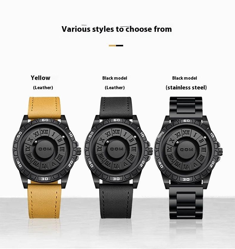 Personalized Creative Magnetic Suspension Waterproof Watch - Aaryan Malik اريان مالك