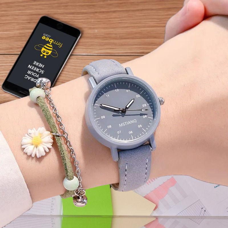 Korean Simple Temperamental Girls' Antique Mori Style Antique Watch - Aaryan Malik اريان مالك