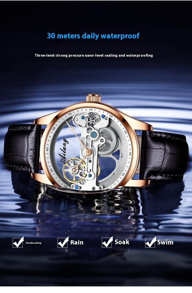 Automatic Hollow Mechanical Watch Generation Hair - Aaryan Malik اريان مالك
