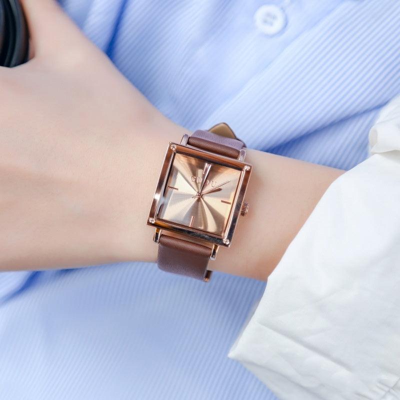 Retro Simple Waterproof Fashion Women's Watch - Aaryan Malik اريان مالك