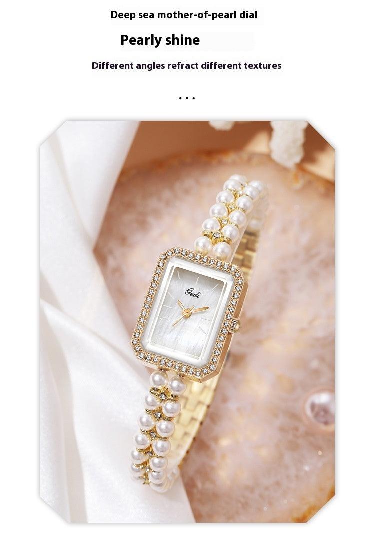 Shell Pearls Women's Creative Quartz Watch - Aaryan Malik اريان مالك