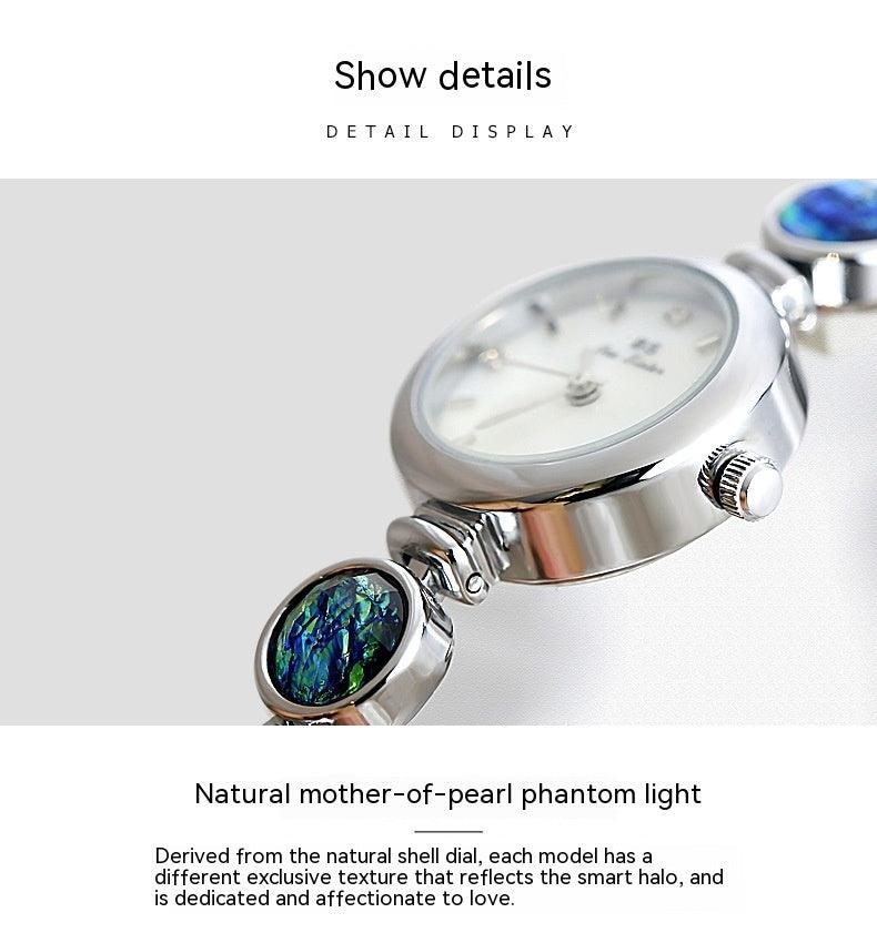 Glow Rough Stone INS Malachite Colorful Women's Watch - Aaryan Malik اريان مالك