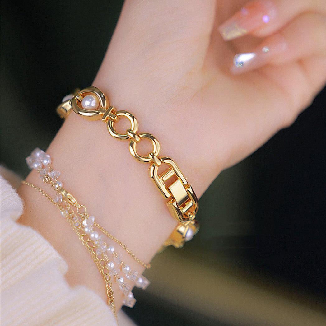 New Pearl Grace Women's Watch - Aaryan Malik اريان مالك