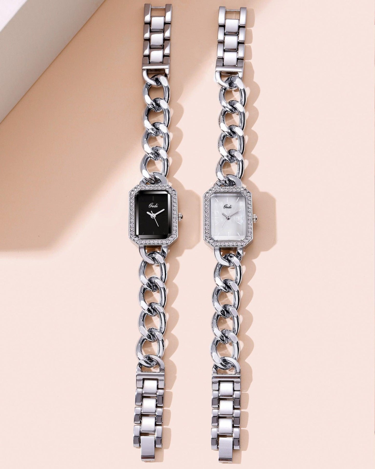 Square Watch Women's Light Luxury And Simplicity Watch - Aaryan Malik اريان مالك