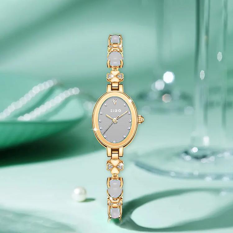 Simple Fashion Temperament Entry Lux Quartz Diamond Waterproof Women's Wrist Watch - Aaryan Malik اريان مالك