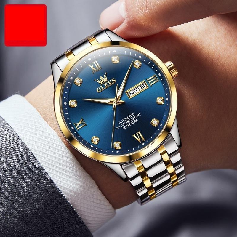 Men's Waterproof Automatic Mechanical Watch - Aaryan Malik اريان مالك