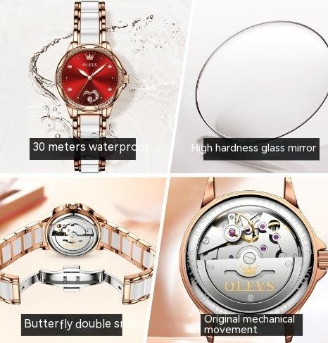 Olevs Brand Watch Luminous Ladies - Aaryan Malik اريان مالك