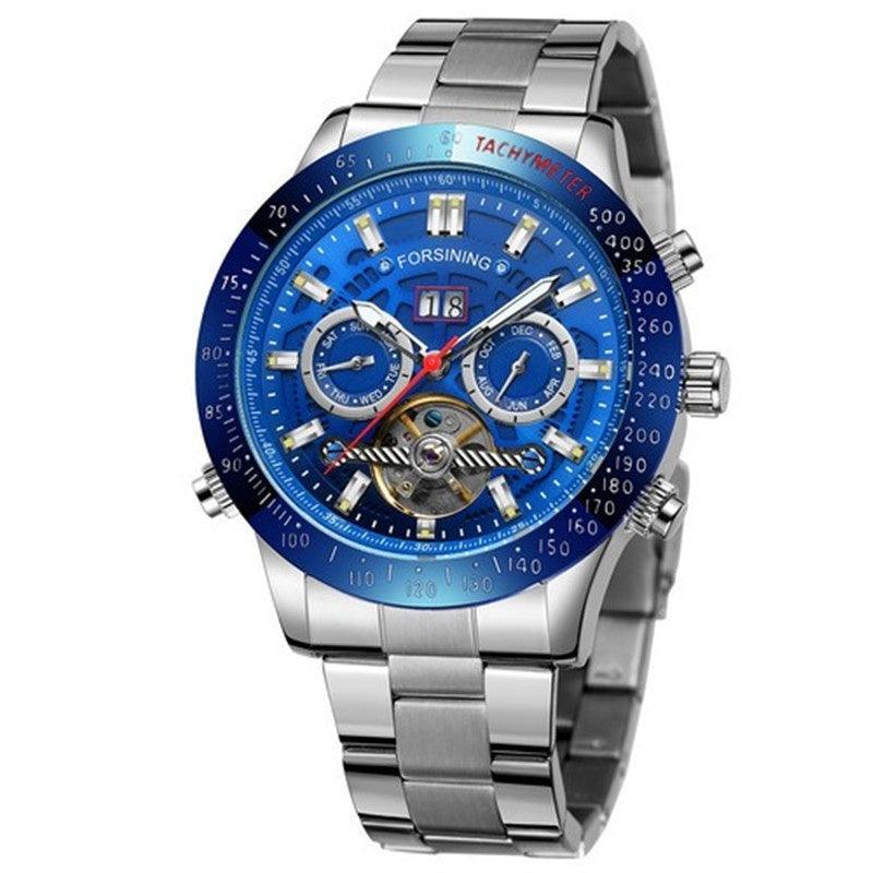 Fashion Casual Multi-function Tourbillon Automatic Mechanical Watch - Aaryan Malik اريان مالك